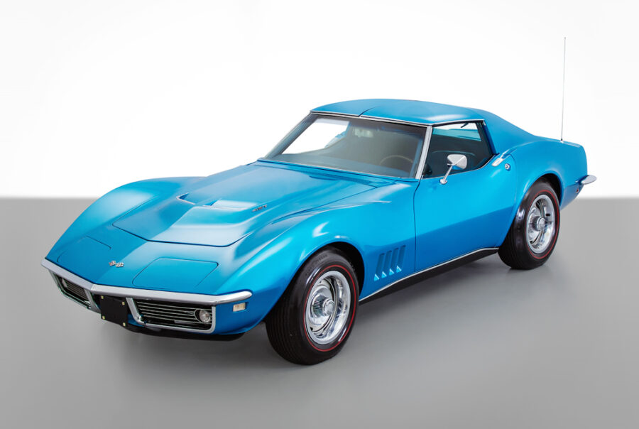1968 Blue Corvette C3