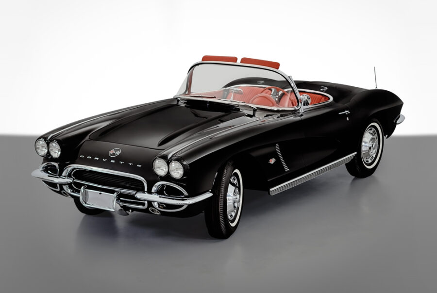 1962 Black Corvette Convertible