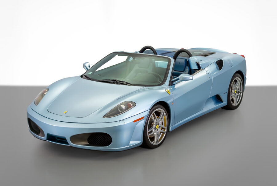 Light Blue 2005 Ferrari