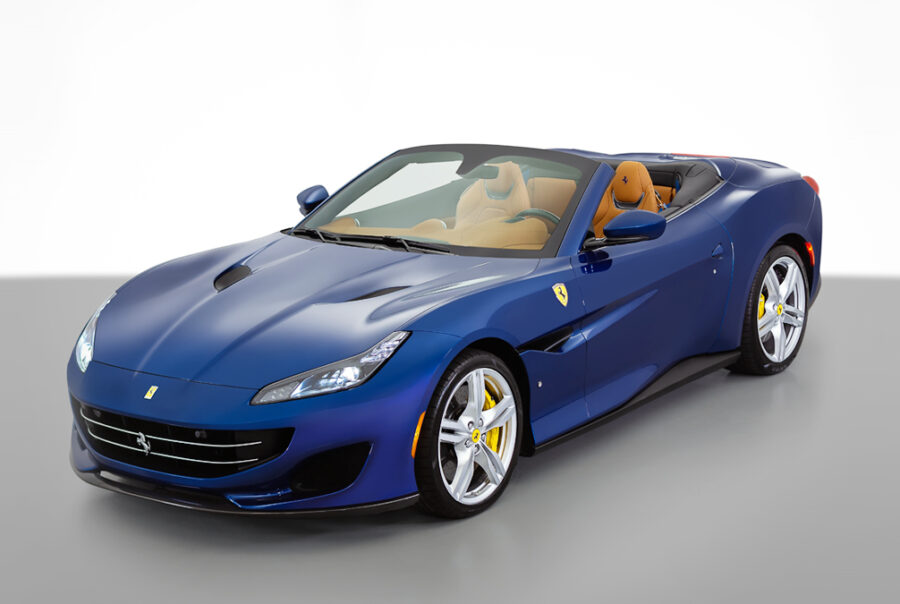 2019 Blue Ferrari Portofino