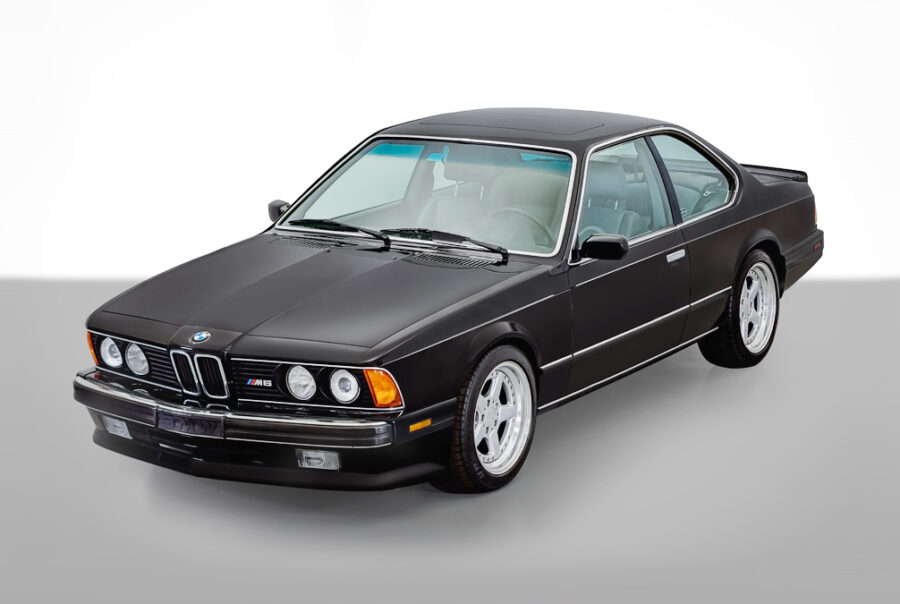 1988 Black BMW M6