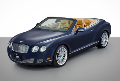 2010 Blue Bentley Continental GTC