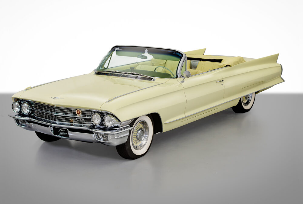 Yellow 1962 Cadillac 62 Series