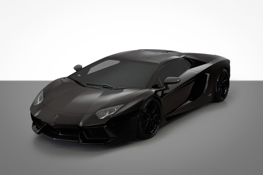 2016 Black Lamborghini Adventador