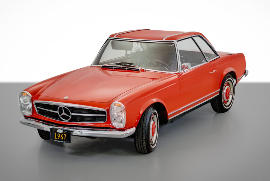 1967 Mercedes 250 SL Red