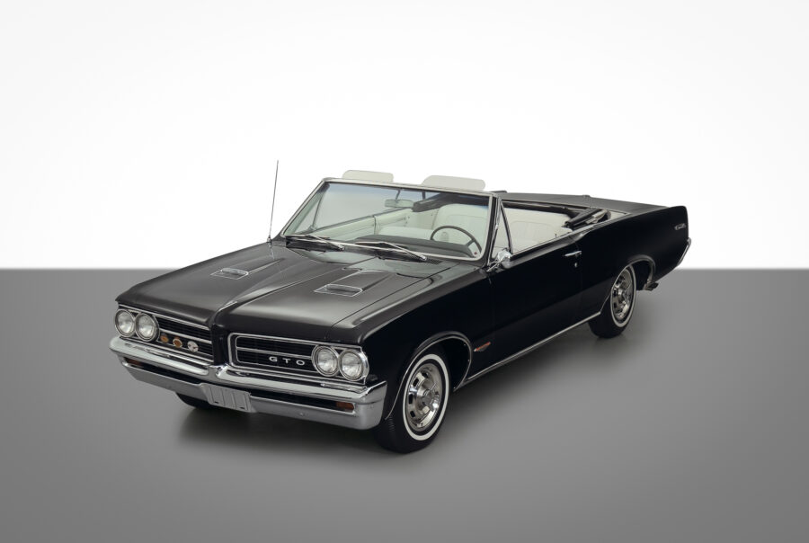 1964 Pontiac GTO Black Convertible